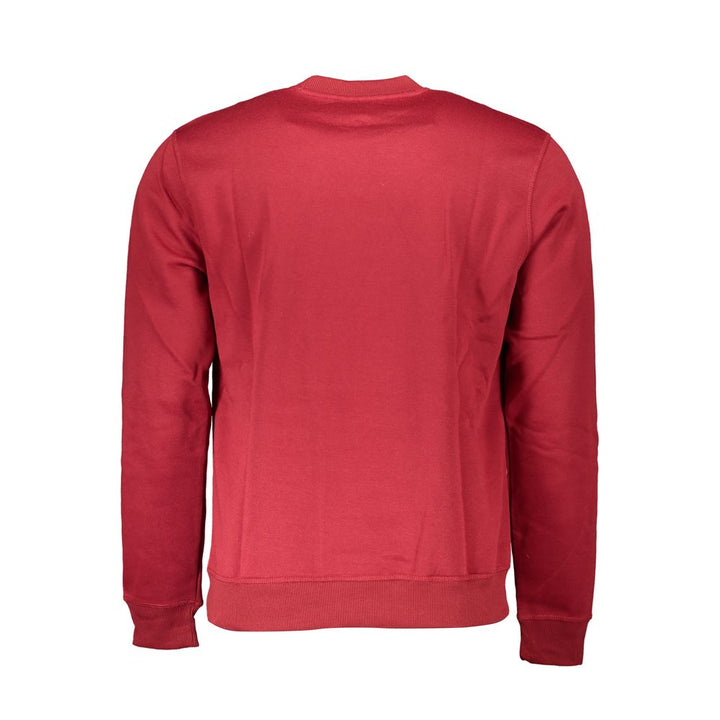 Gianmarco Venturi Red Cotton Sweatshirt