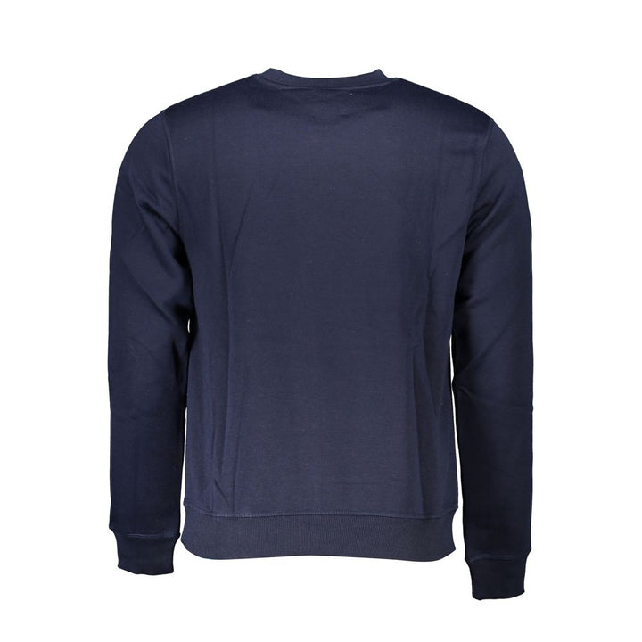 Gianmarco Venturi Blue Cotton Sweatshirt
