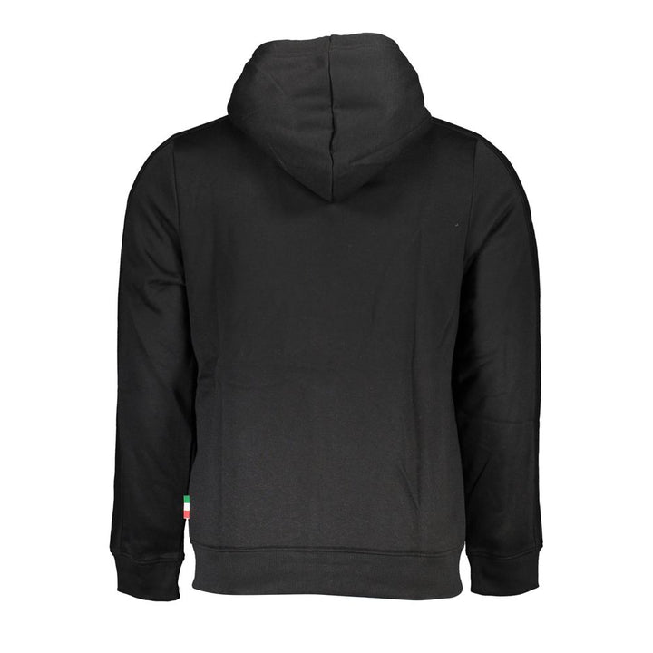 Gianmarco Venturi Black Cotton Sweatshirt