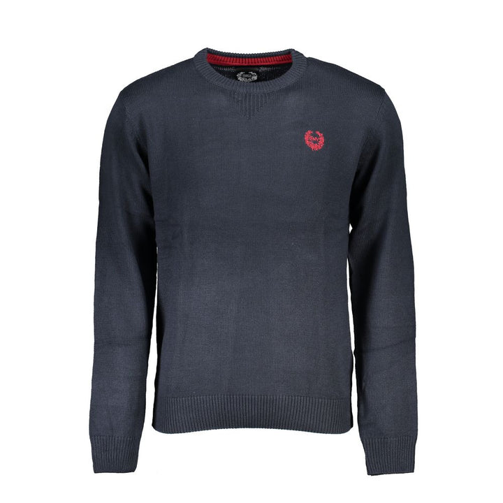 Gianmarco Venturi Blue Cotton Sweater