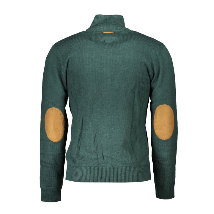 Gianmarco Venturi Green Cotton Sweater