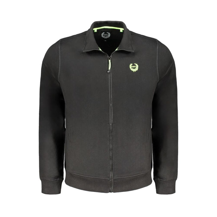 Gianmarco Venturi Black Cotton Sweatshirt
