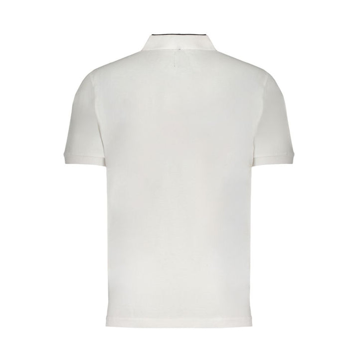 Gianmarco Venturi White Cotton Polo Shirt