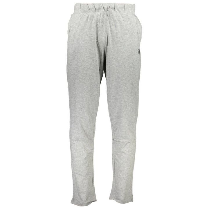 Gianmarco Venturi Gray Cotton Pant