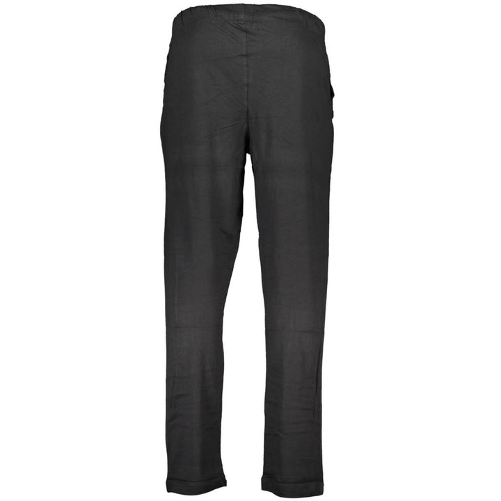 Gianmarco Venturi Black Cotton Pant