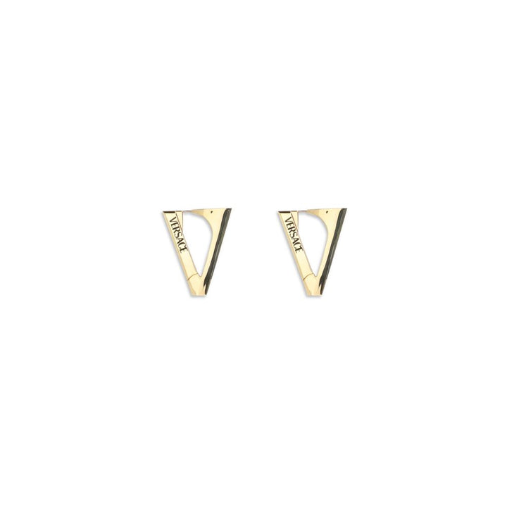 Versace V drop Earrings
