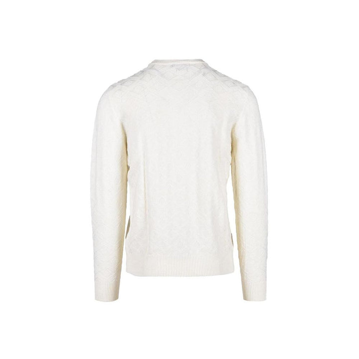 Gianni Lupo Cream Marabou Sportswear