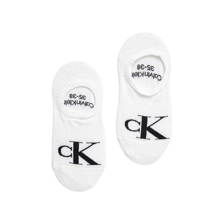 Calvin Klein Jeans White Cotton Sock