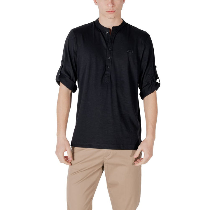 Antony Morato Black Cotton T-Shirt
