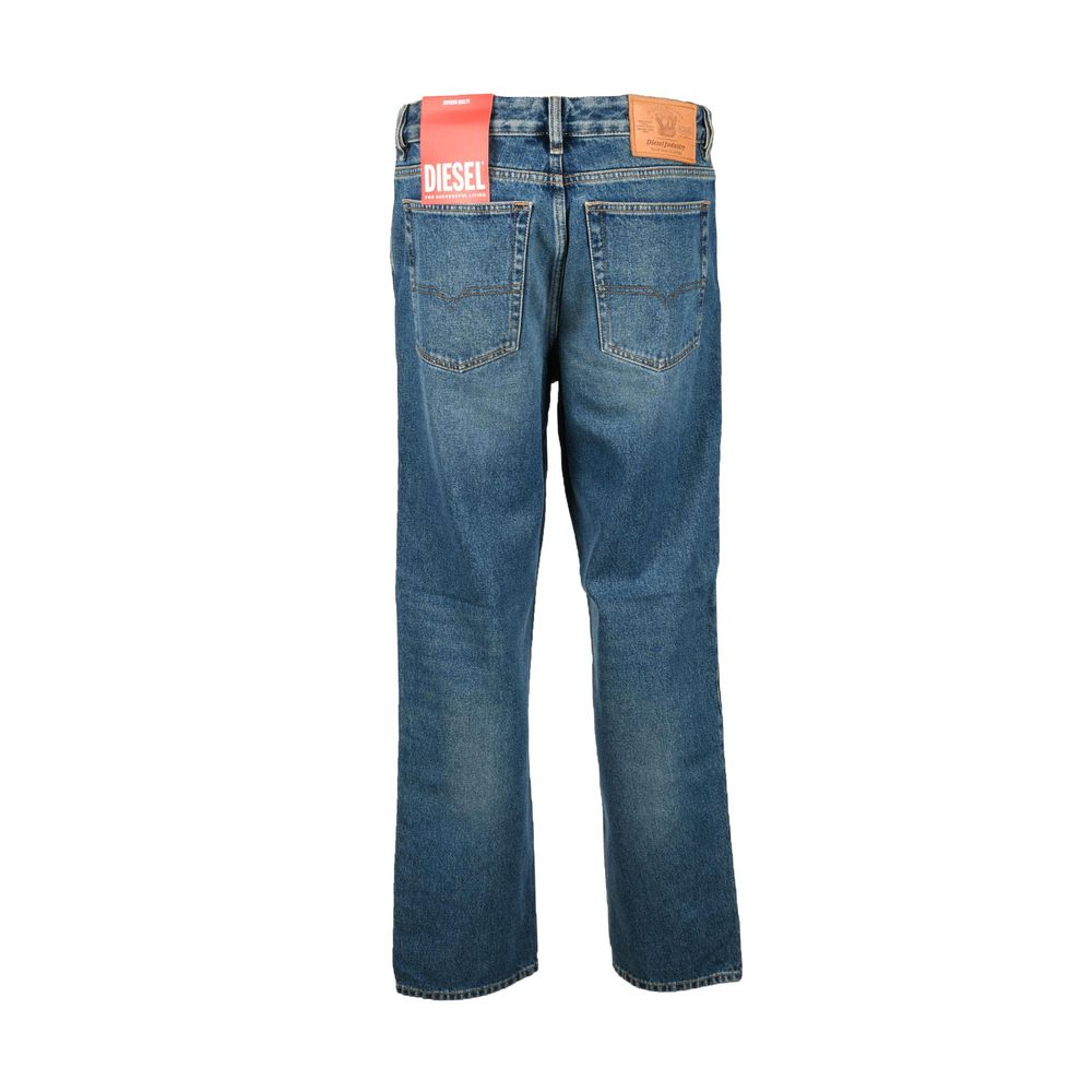 Diesel Blue Cotton Skinny Jean