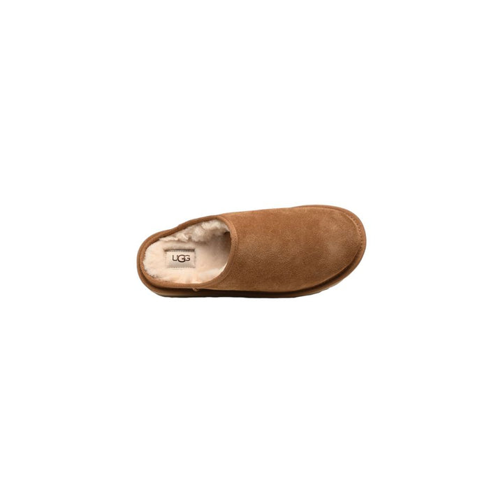 UGG Beige Suede Leather Clog