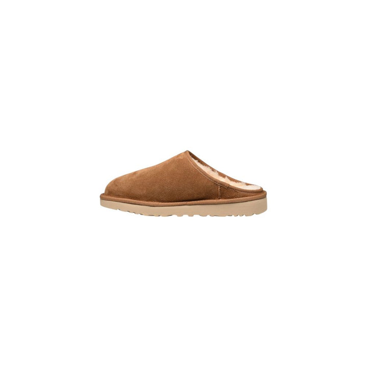 UGG Beige Suede Leather Clog