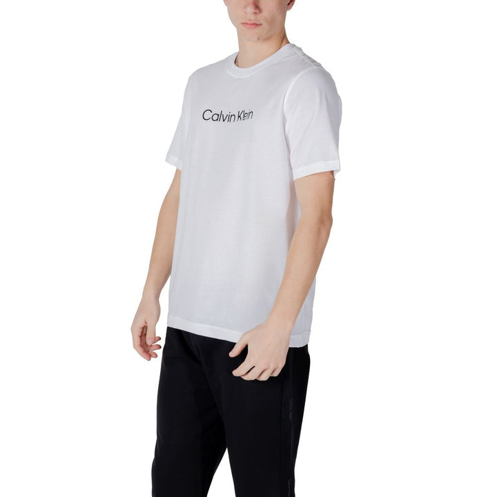 Calvin Klein Sport White Cotton T-Shirt