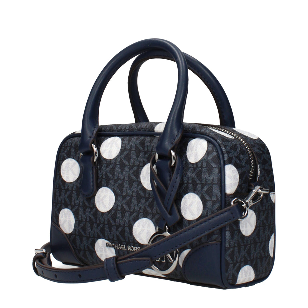 Michael Kors Blue Fabric Handbags