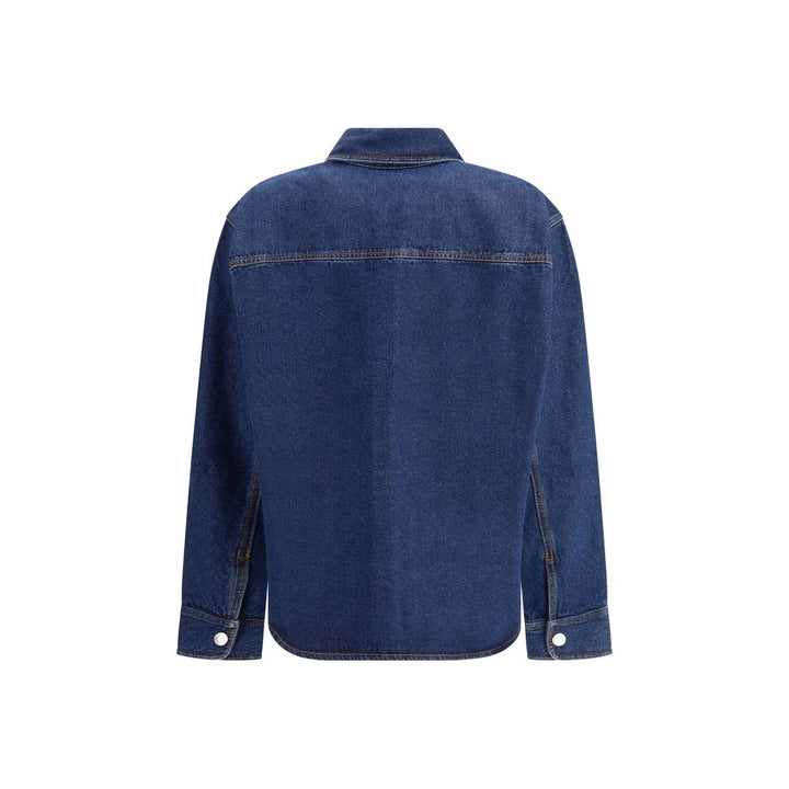 Ami Paris Ami de Coeur Cotton Denim overshirt