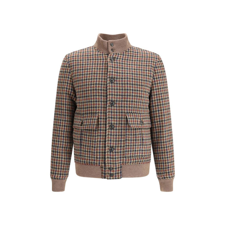 Valstarino Jacket in Prince of Wales lambswool