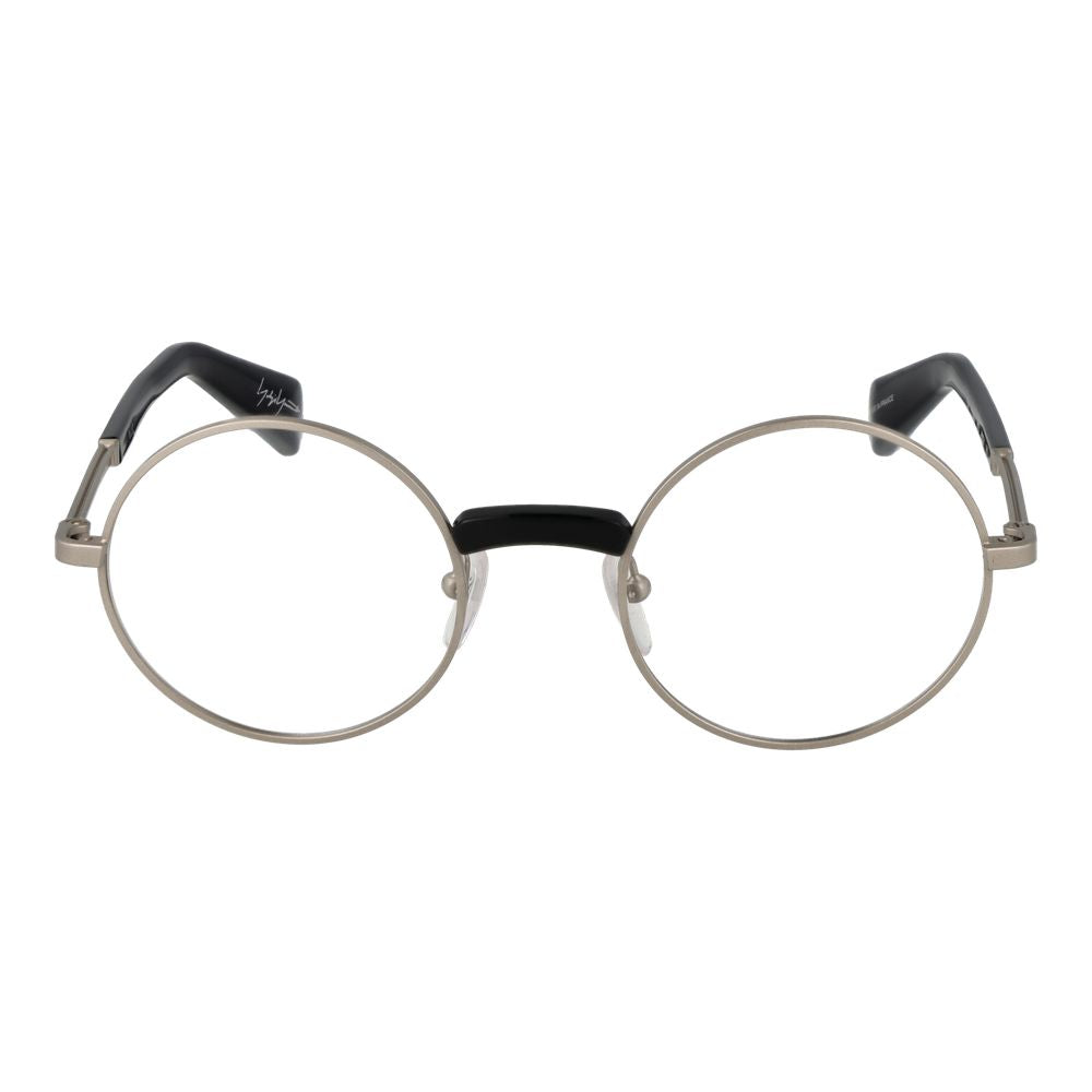 Yohji Yamamoto Silver Unisex Glasses Frame