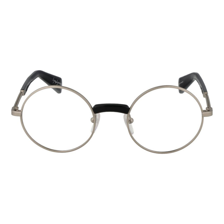 Yohji Yamamoto Silver Unisex Glasses Frame