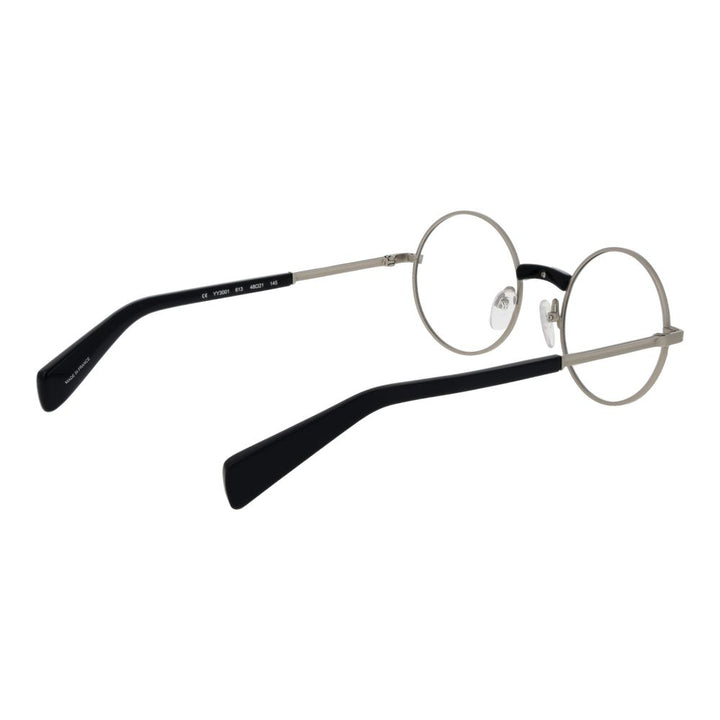 Yohji Yamamoto Silver Unisex Glasses Frame