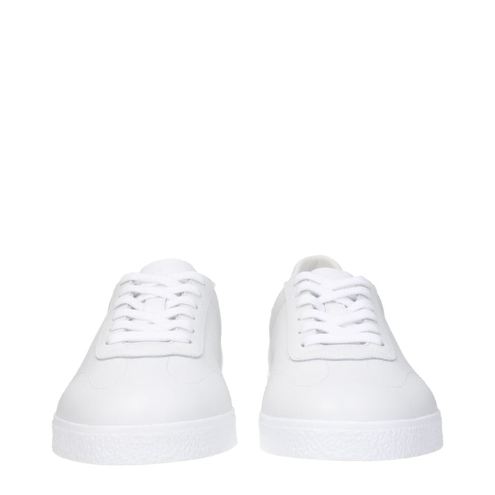 Givenchy White Leather Low Tops