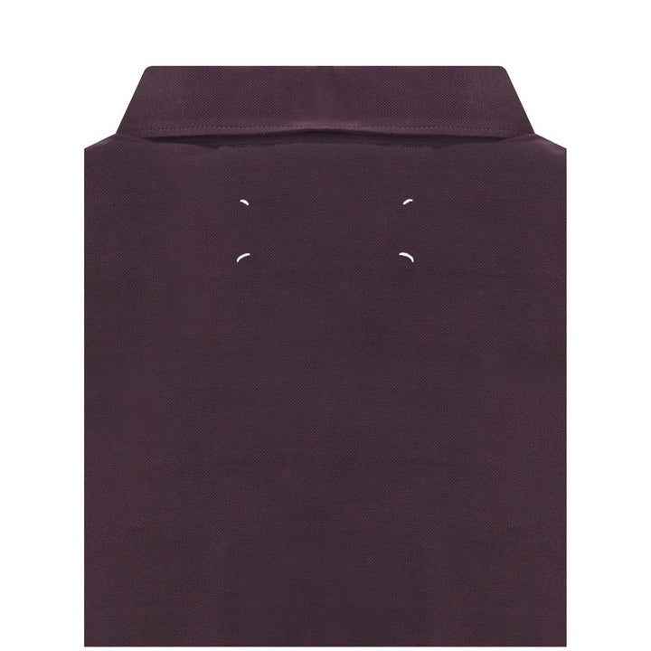 Margiela Semi-sheer polo Shirt