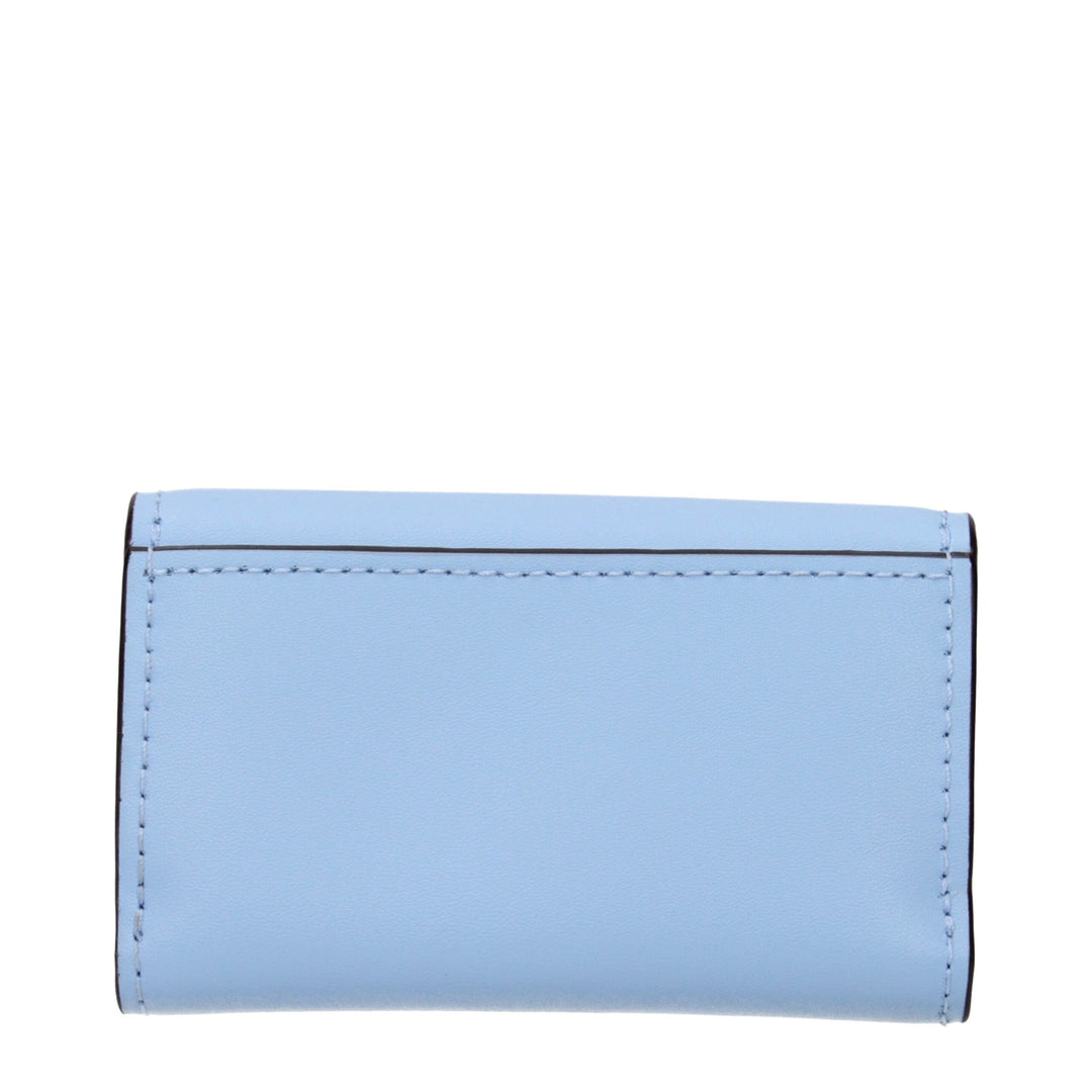 Michael Kors Light Blue Leather Wallets
