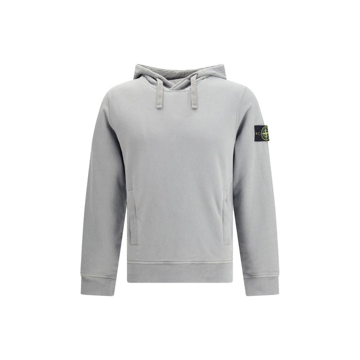 Stone Island Hoodie with logo compass