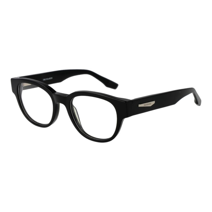 Trussardi Black Men Glasses Frame