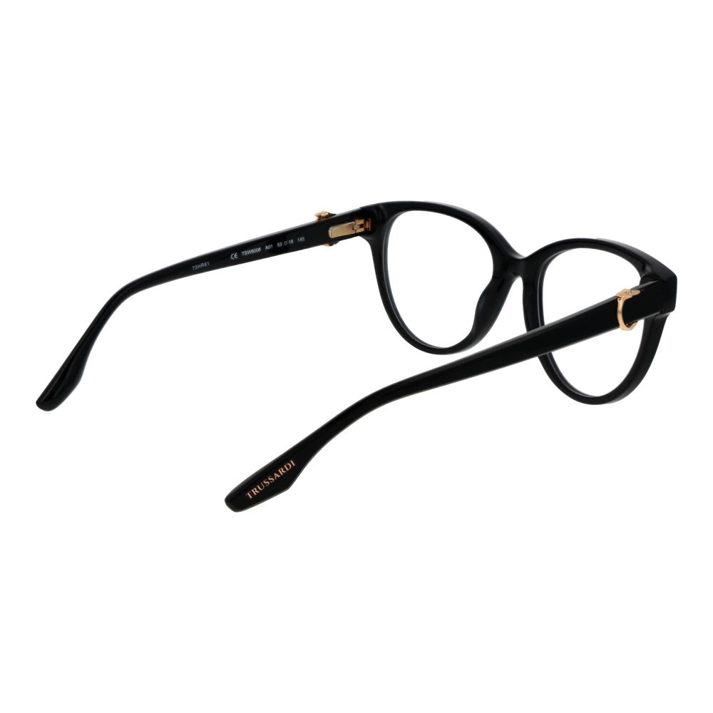 Trussardi Black Women Glasses Frame