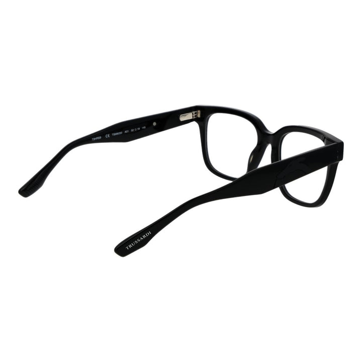 Trussardi Black Men Glasses Frame