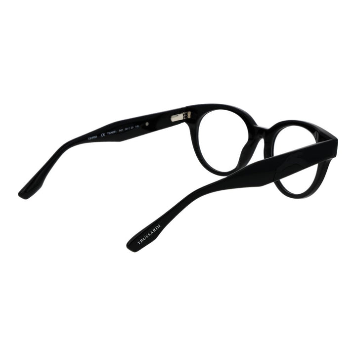 Trussardi Black Unisex Glasses Frame