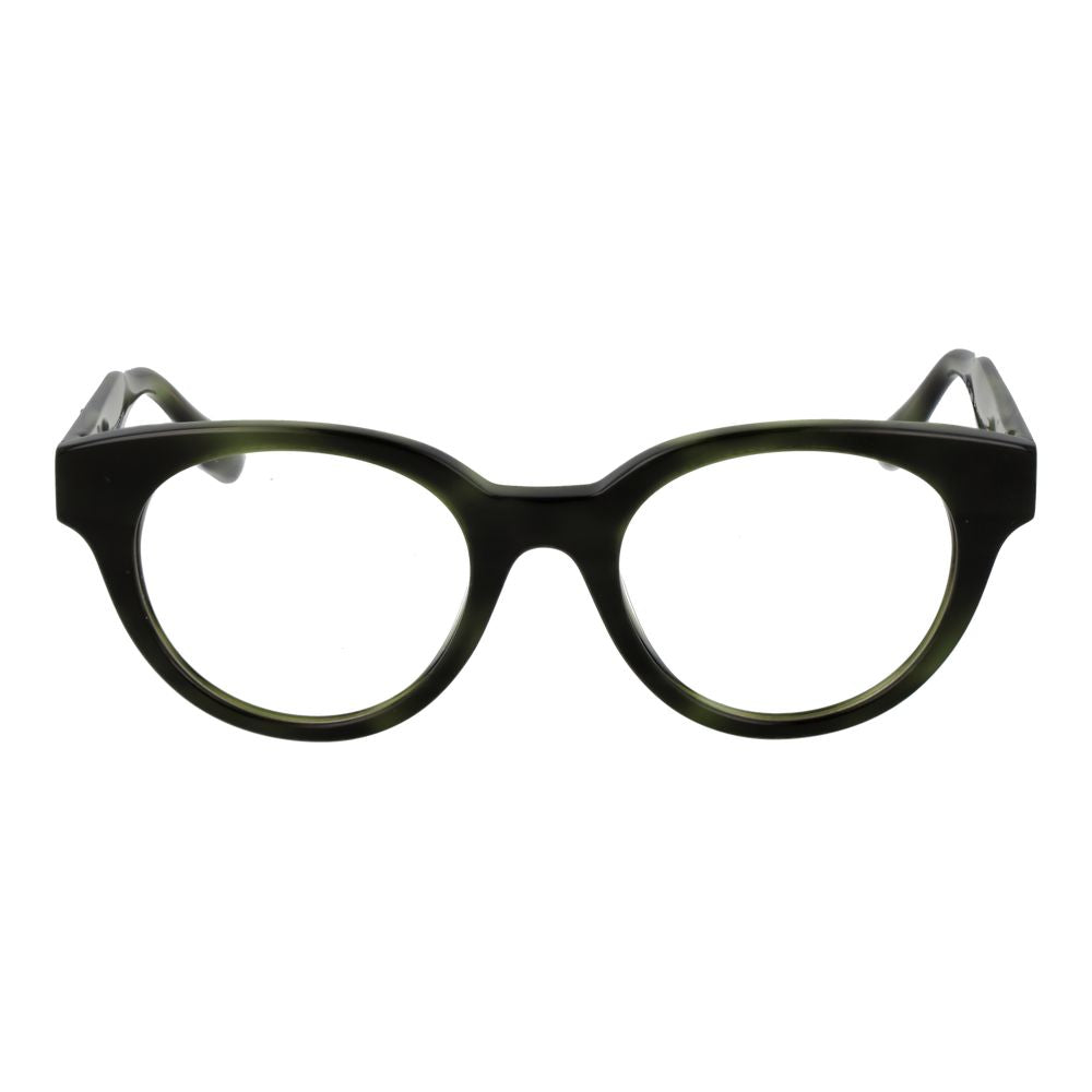 Trussardi Green Unisex Glasses Frame