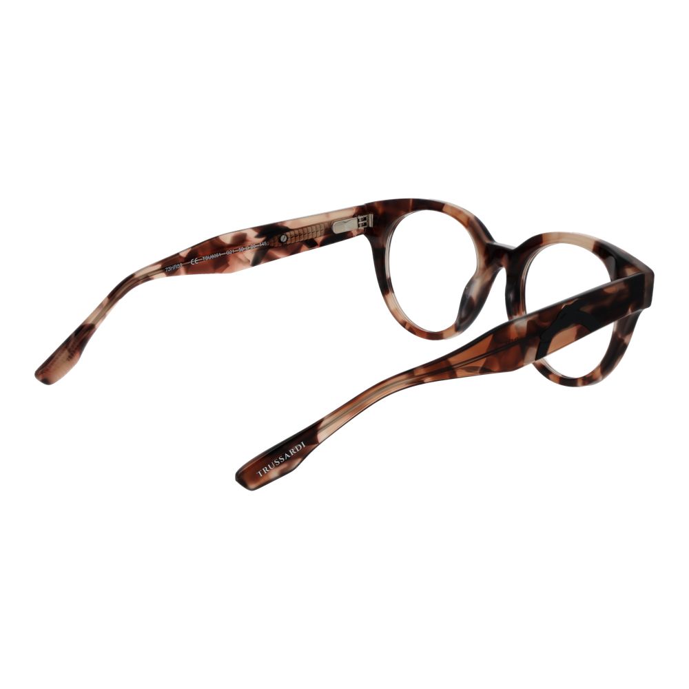 Trussardi Brown Unisex Glasses Frame