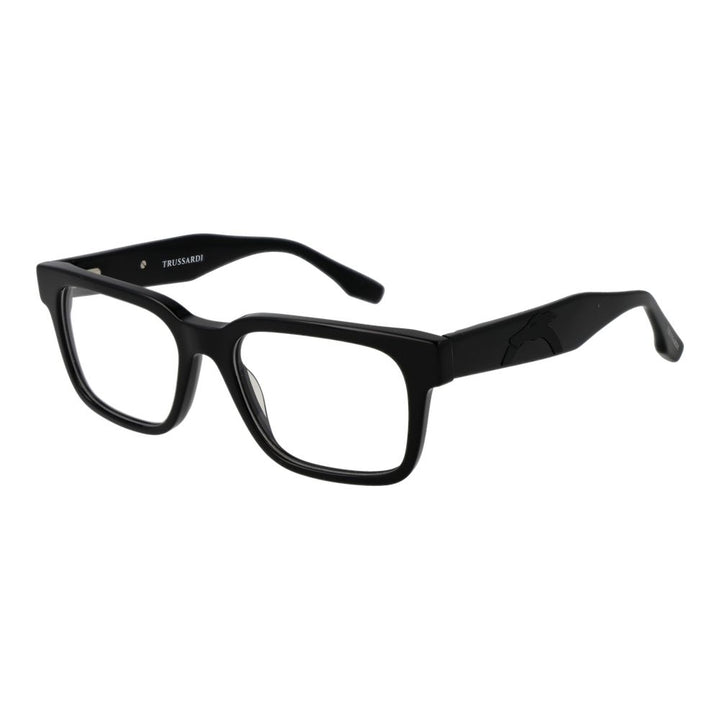Trussardi Black Unisex Glasses Frame