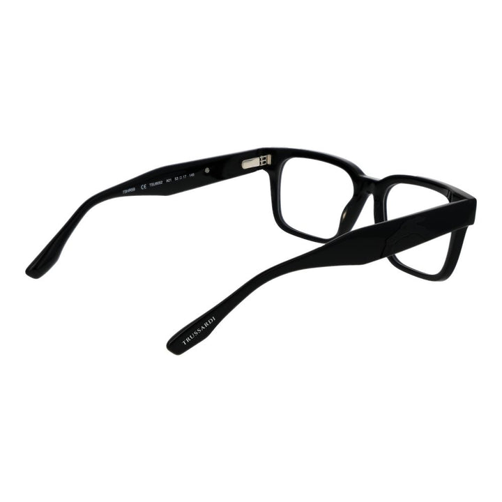 Trussardi Black Unisex Glasses Frame