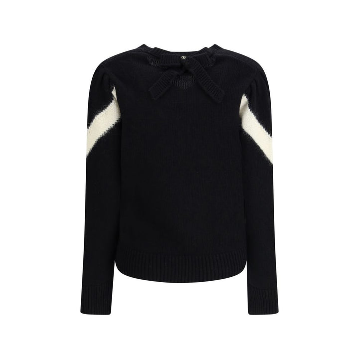 Valentino Wool Sweater with a bow at the back