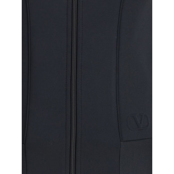 Valentino Structured technical jersey Sweatshirt