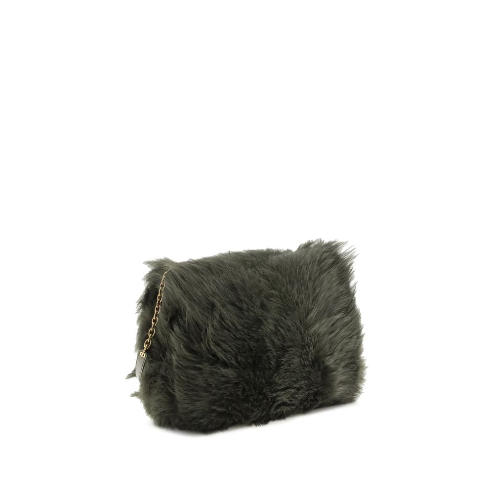 Saint Laurent Jamie medium Shearling Shoulder Bag