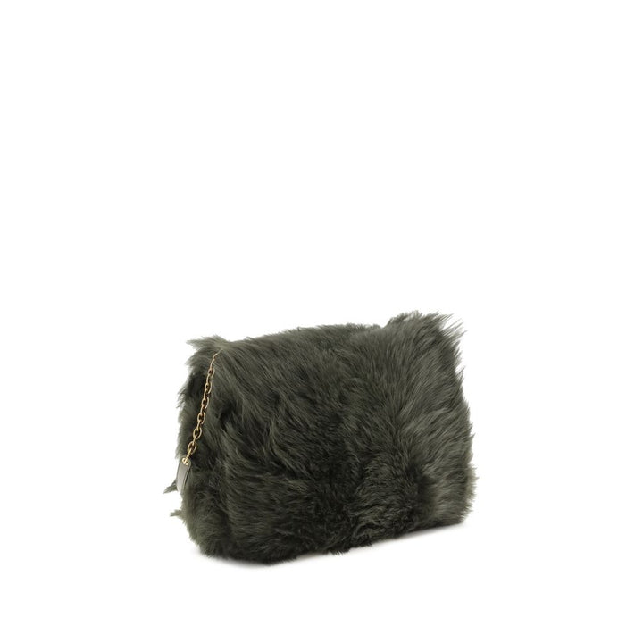 Saint Laurent Jamie medium Shearling Shoulder Bag