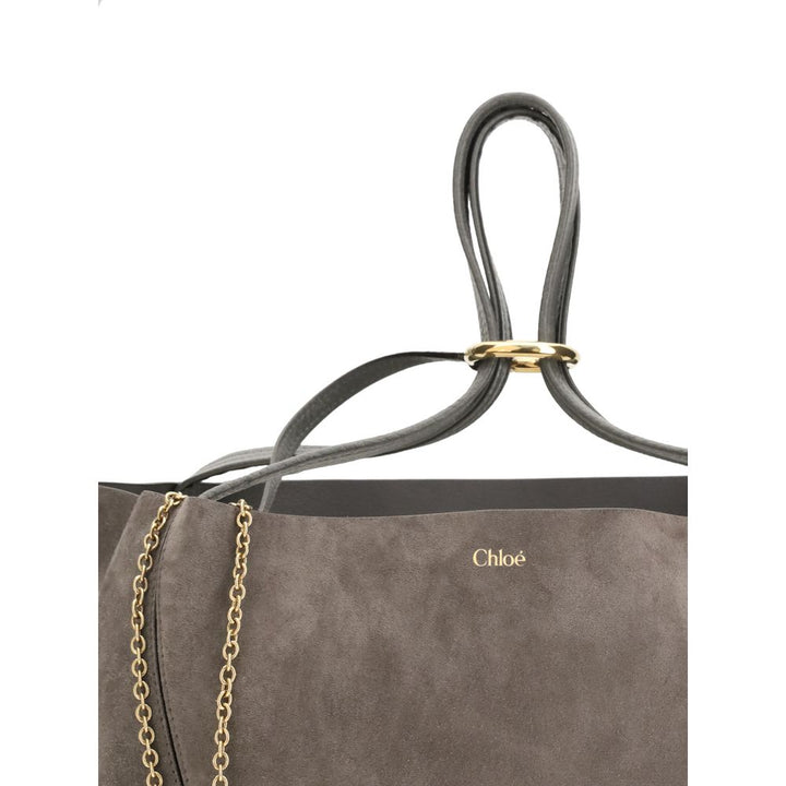 Chloé Spin suede Tote Bag