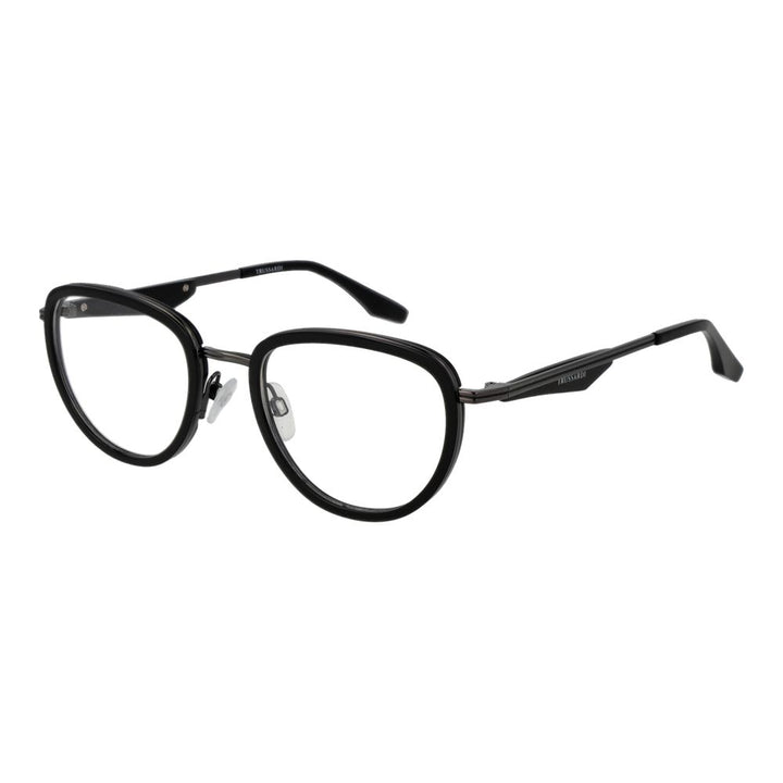 Trussardi Black Men Glasses Frame