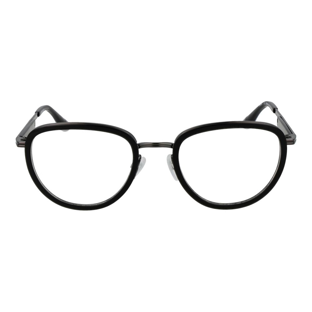Trussardi Black Men Glasses Frame