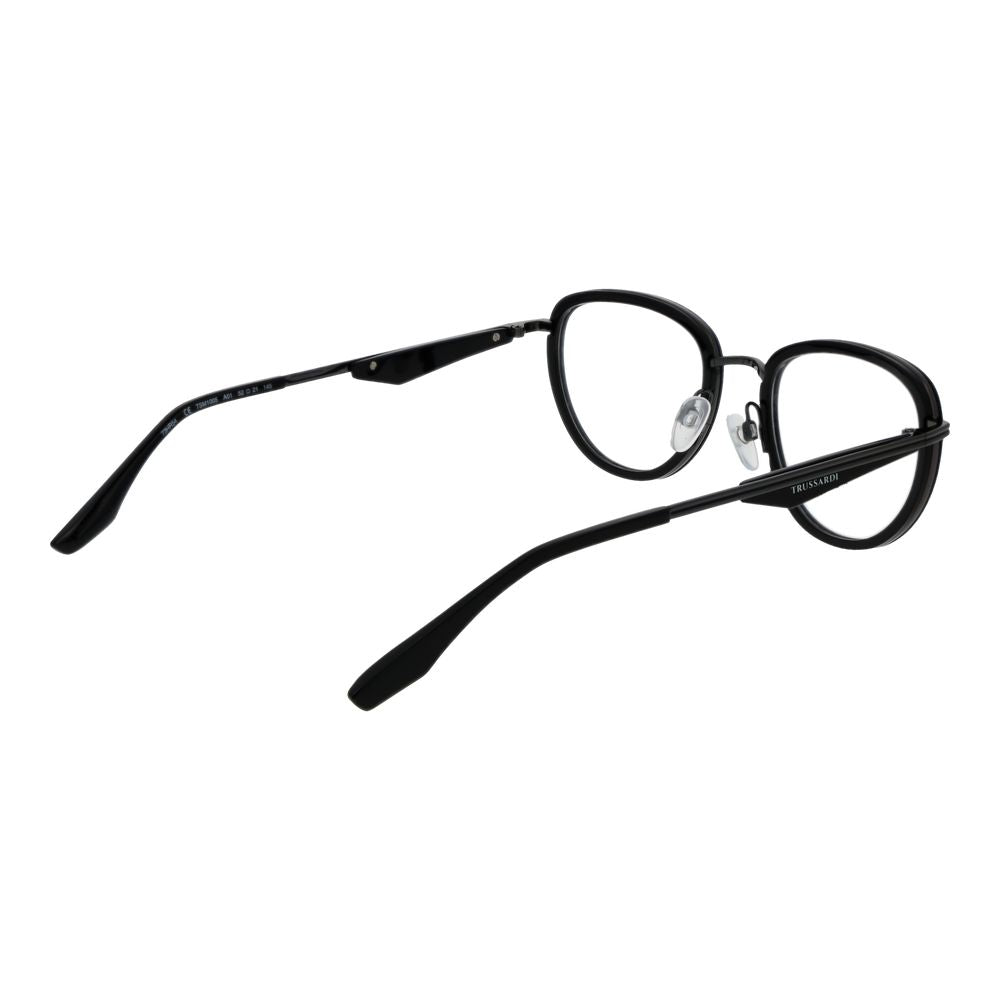 Trussardi Black Men Glasses Frame