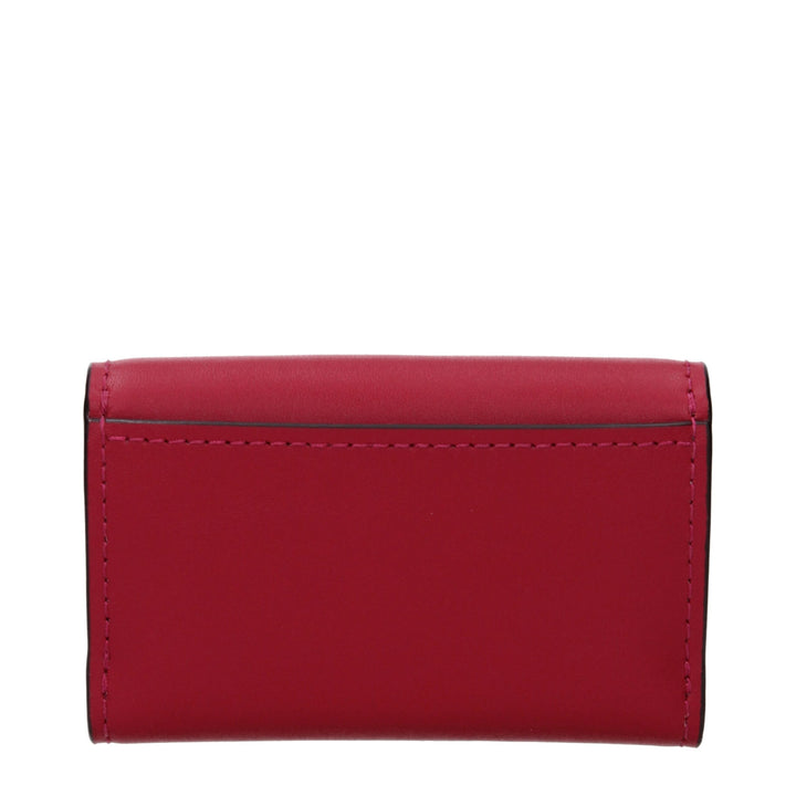 Michael Kors Red Leather Wallets