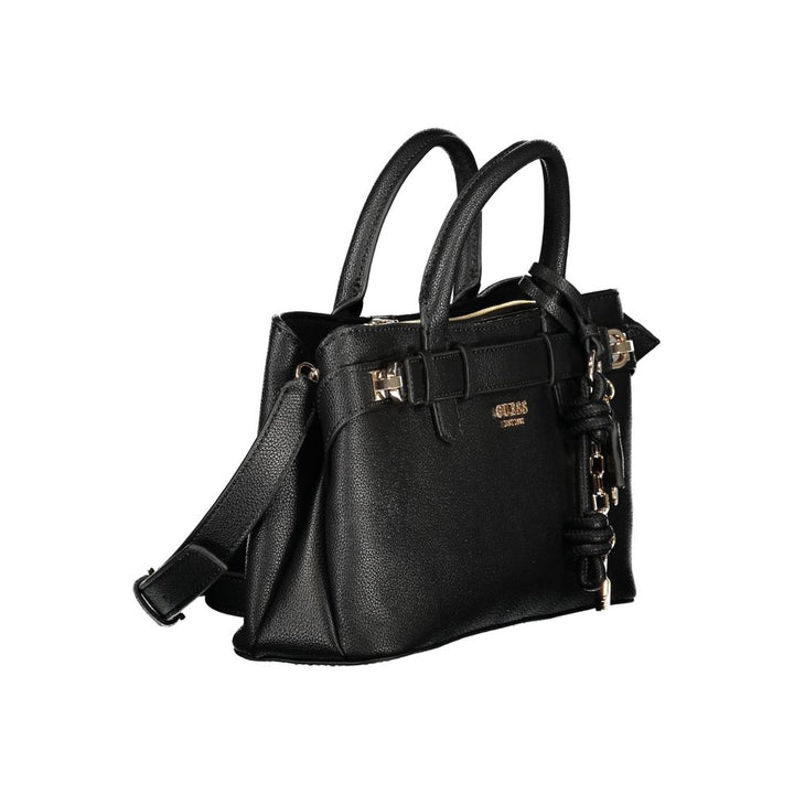 Guess Jeans Black Polyethylene Handbag