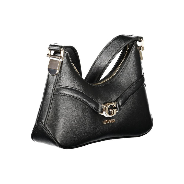 Guess Jeans Black Polyethylene Handbag