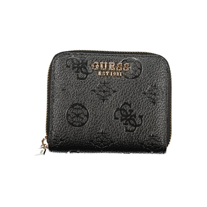 Guess Jeans Black Polyethylene Wallet