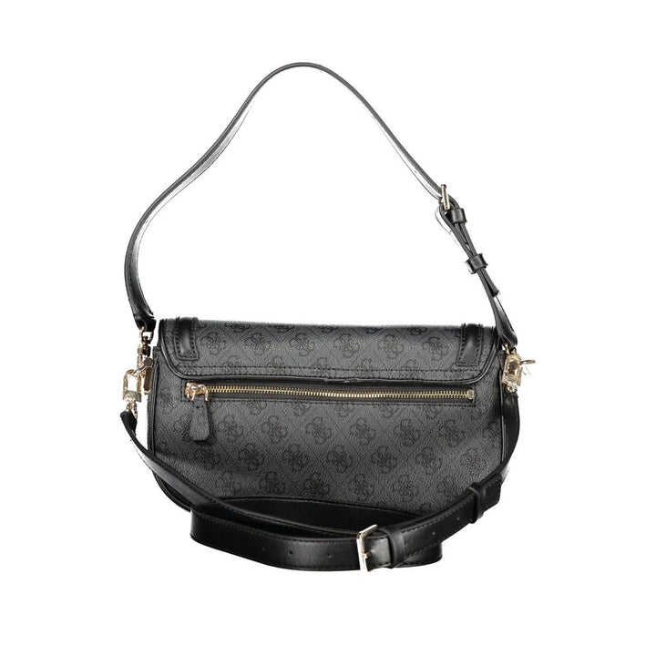 Guess Jeans Black Polyethylene Handbag