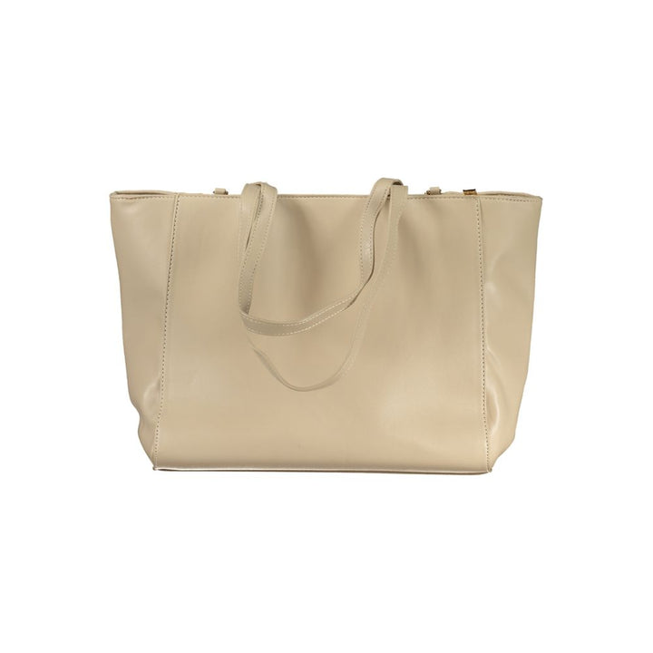 Laura Biagiotti Beige Pvc Handbag