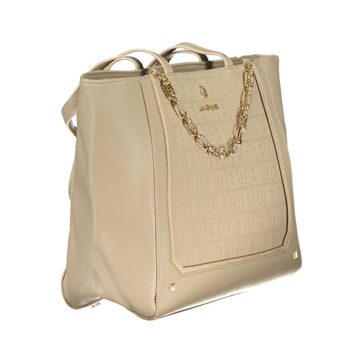 Laura Biagiotti Beige Pvc Handbag